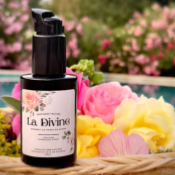 La Divine . Macérat Roses de Damas Bio 30 ml - Flacon noir